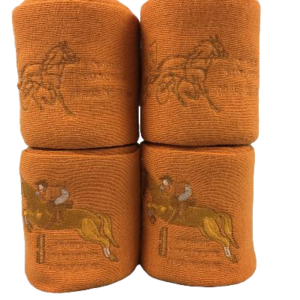 Bandes de repos cheval - citrouille - Grands chevaux