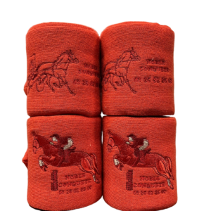 Bandes de repos grands chevaux corail