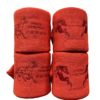Bandes de repos grands chevaux corail