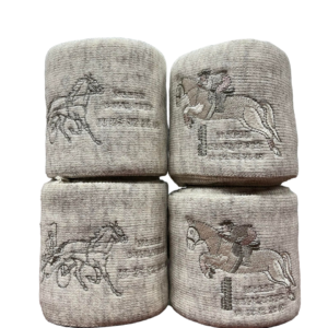 Bandes de repos grands chevaux naturel