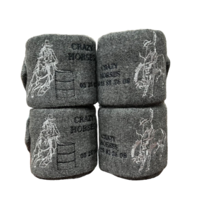 Bandes de repos poneys et petits chevaux anthracite