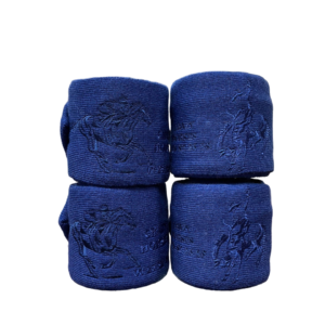 Bandes de repos poneys et petits chevaux bleu électrique