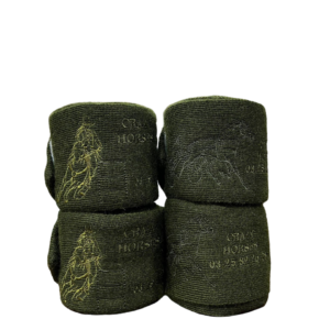 Bandes de repos poneys et petits chevaux kaki