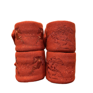 Bandes de repos poneys et petits chevaux rouille